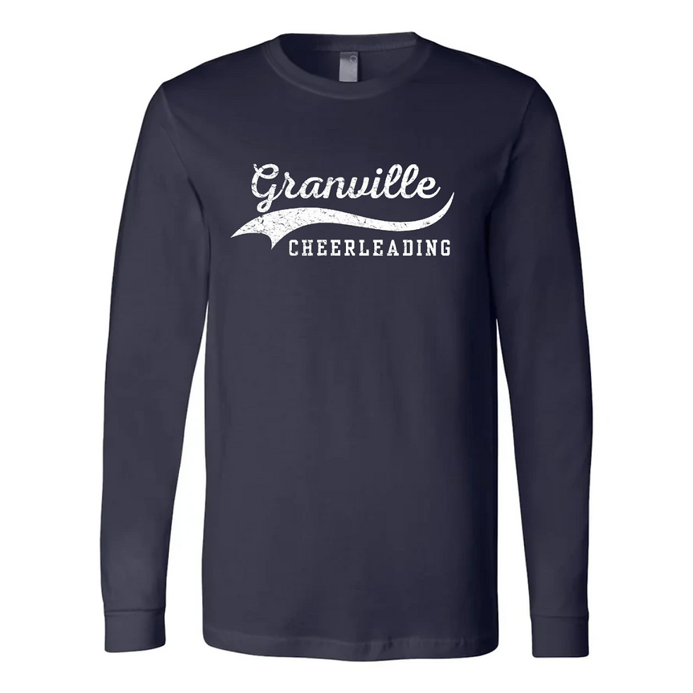 Granville Cheer Long Sleeve Tee