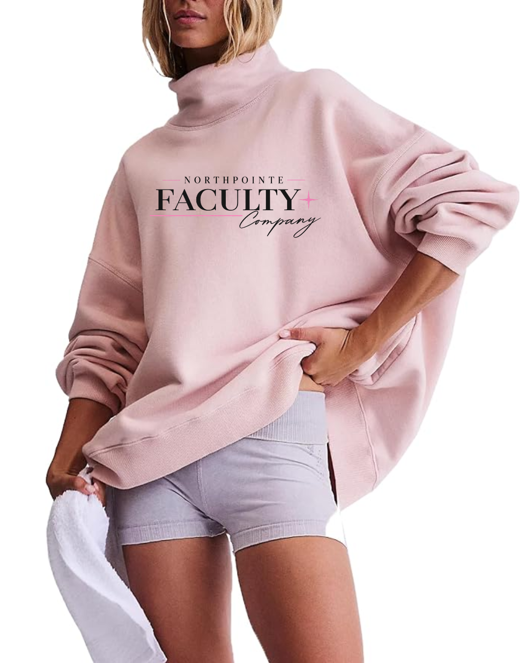 Womens Northpointe Dance Academy Faculty Company Mockneck