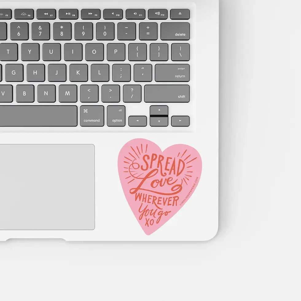 Thumbnail: Inklings Paperie Vinyl Sticker - Spread Love