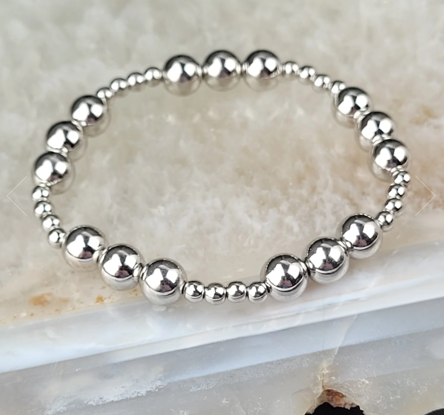 Home Team Jewelry Double Beaded Bracelet