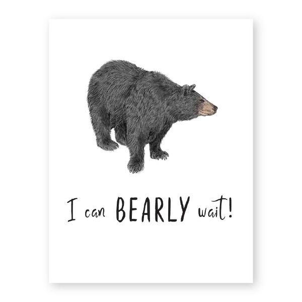 Donovan Designs Greeting Card Bearly - CG883