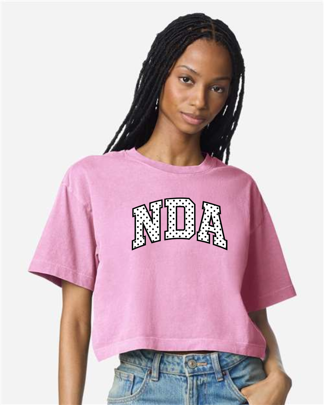 Northpointe Dance Academy Women's Heavyweight Cotton Boxy Cropped Tee
