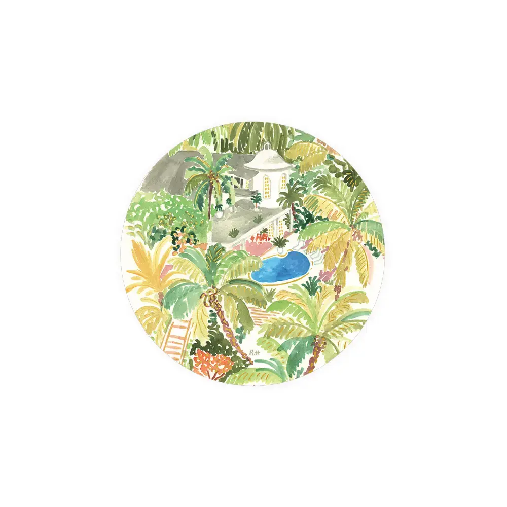 Seedlings Oasis Coaster