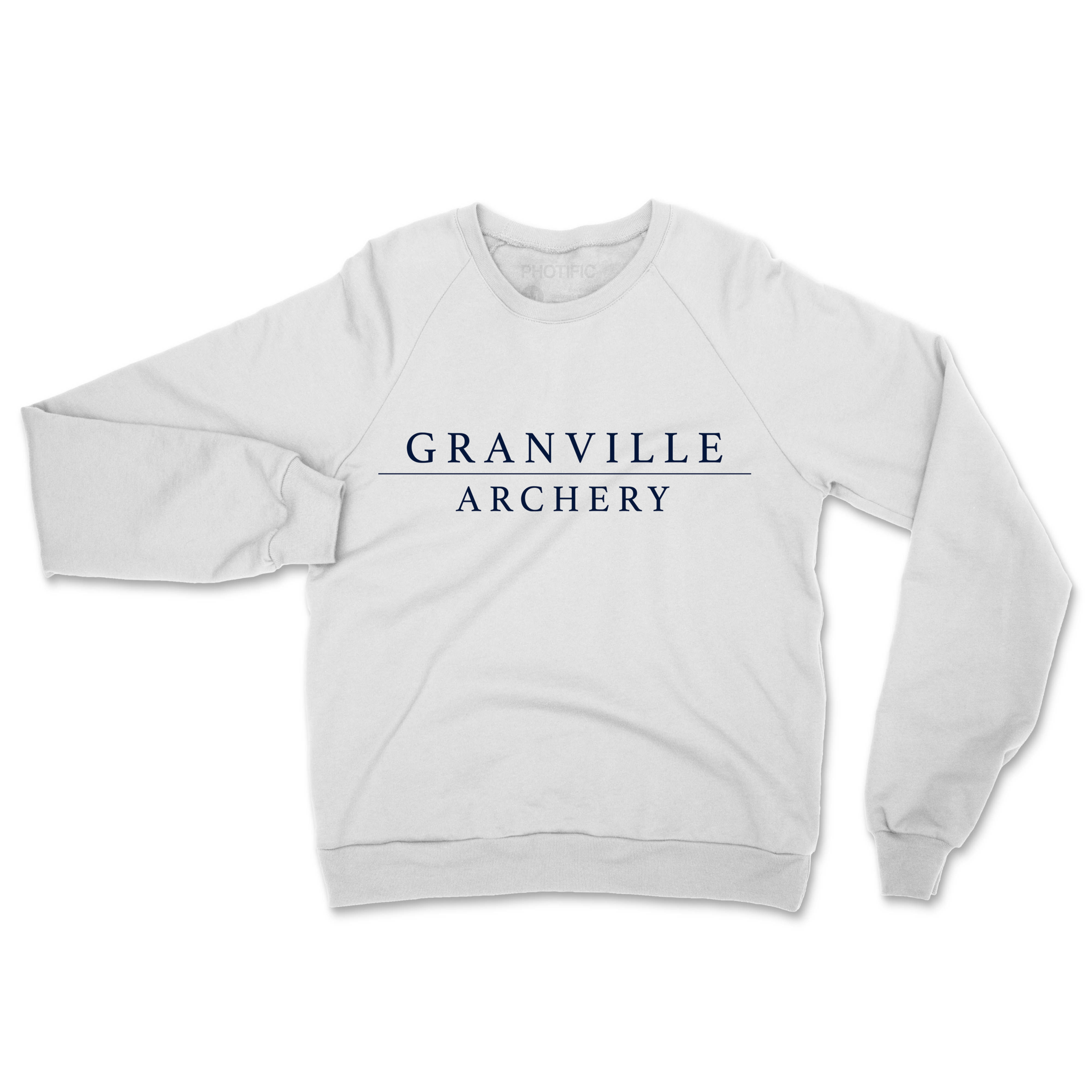 White Archery Crewneck Sweatshirt (Line)