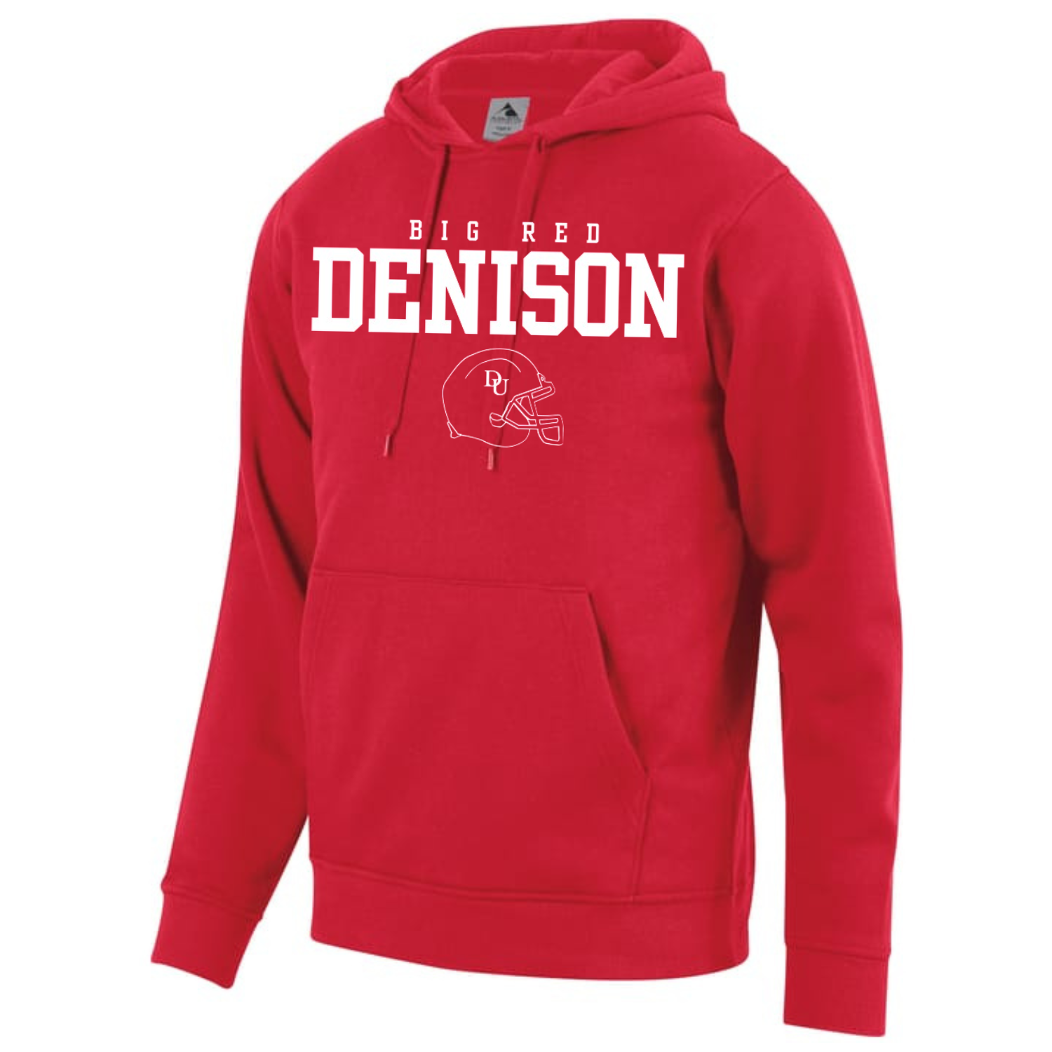 Denison Football Red Hoodie