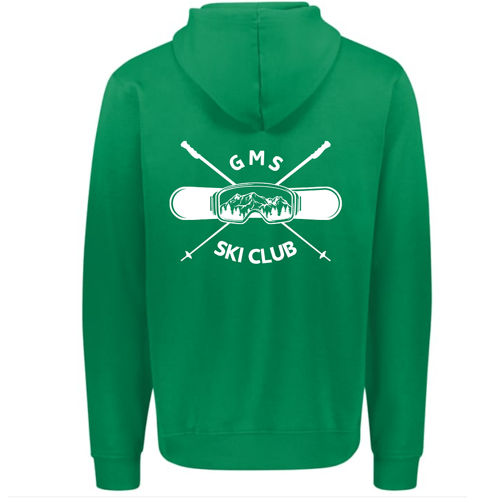 Thumbnail: Granville Middle School Ski Club Hoodie