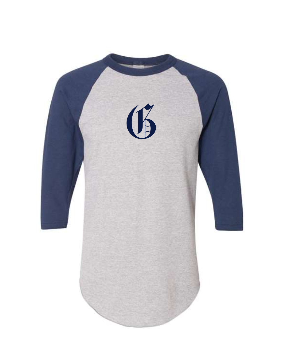 Granville Baseball Unisex Three-Quarter Raglan Sleeve Baseball Jersey T-Shirt