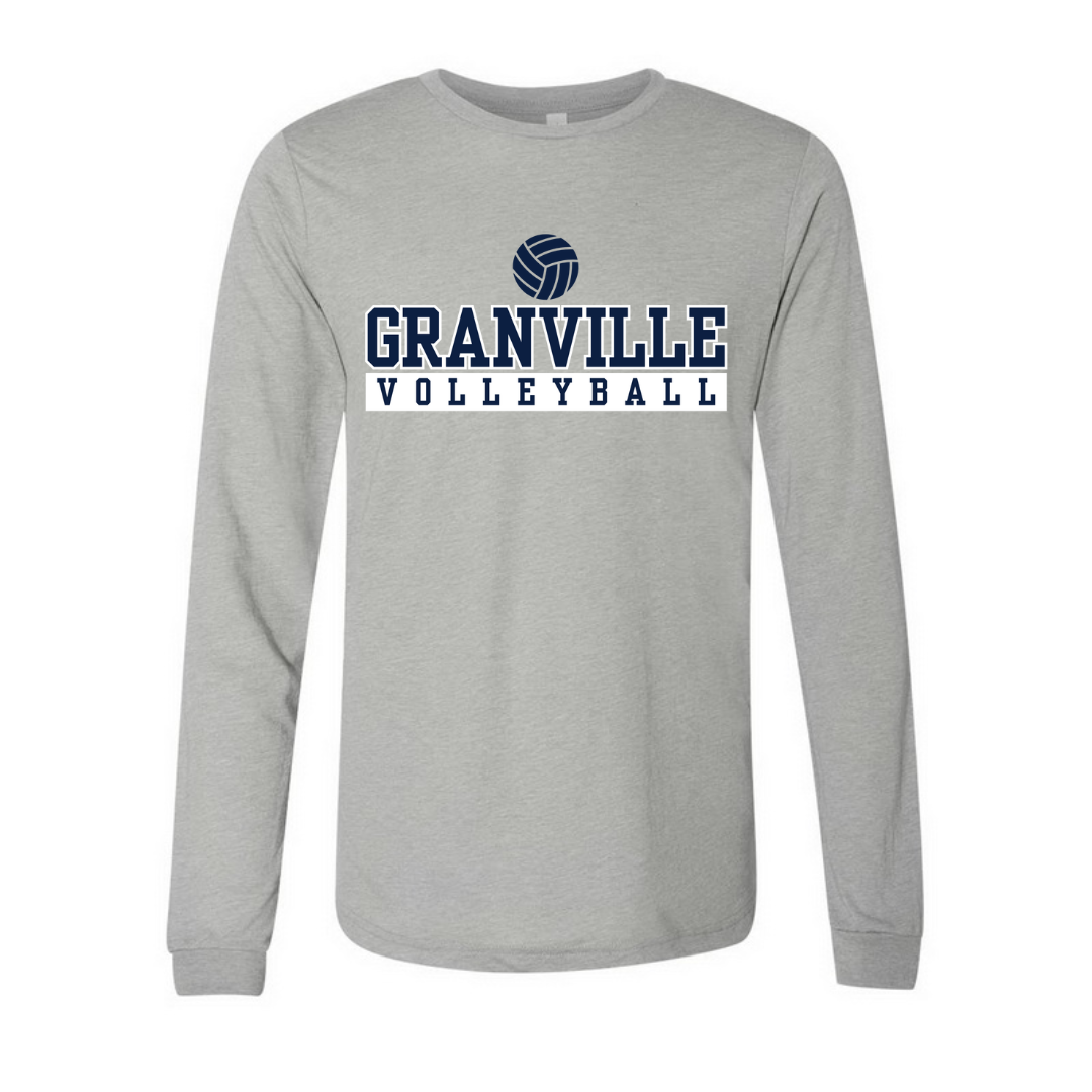 Granville Volleyball Long Sleeve Tee