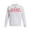 Thumbnail: Custom Denison Basketball White Under Armour Men's RivalFleece Hooded Sweatshirt