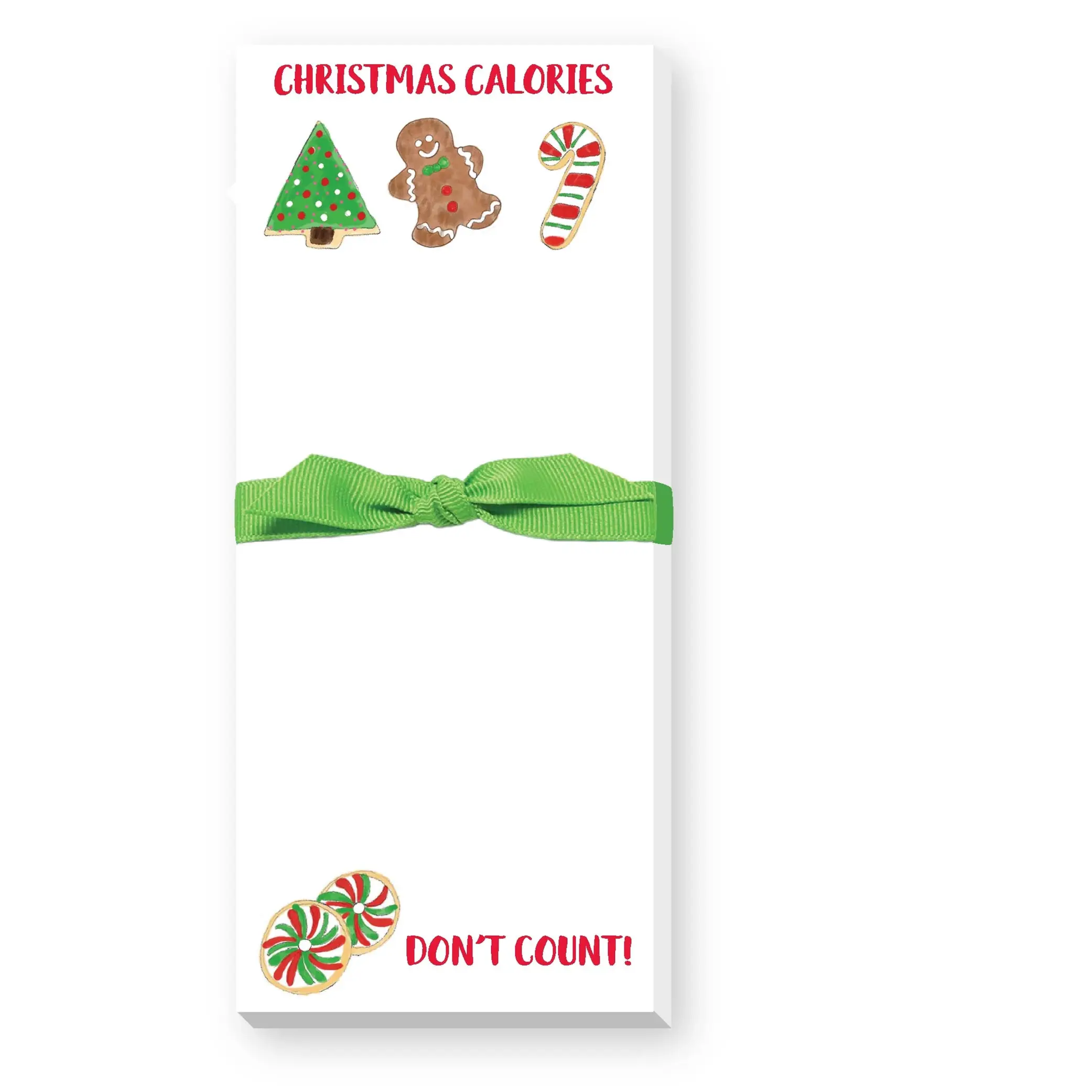 Donovan Designs Christmas Cookies Skinnie Notepad