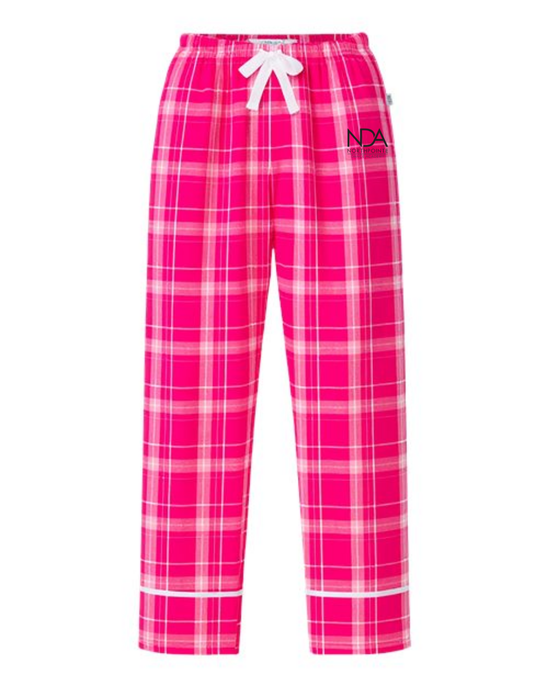 Northpointe Dance Academy Youth Wide Cuff Flannel Pants