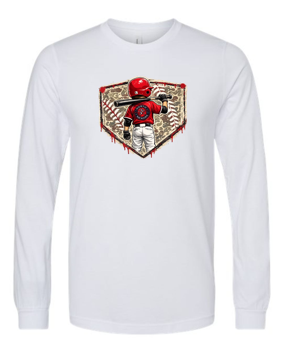 North Newark Baseball Long Sleeve Tee