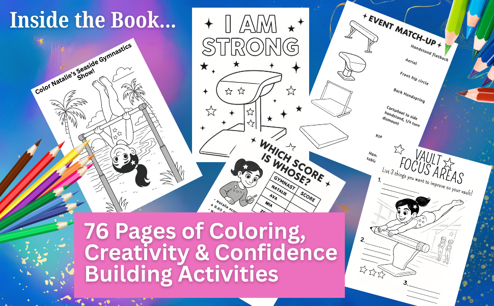 Thumbnail: Natalie Sparkles Gymnastics Activity Book