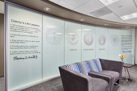 Military Student Veteran Center college campus renovation