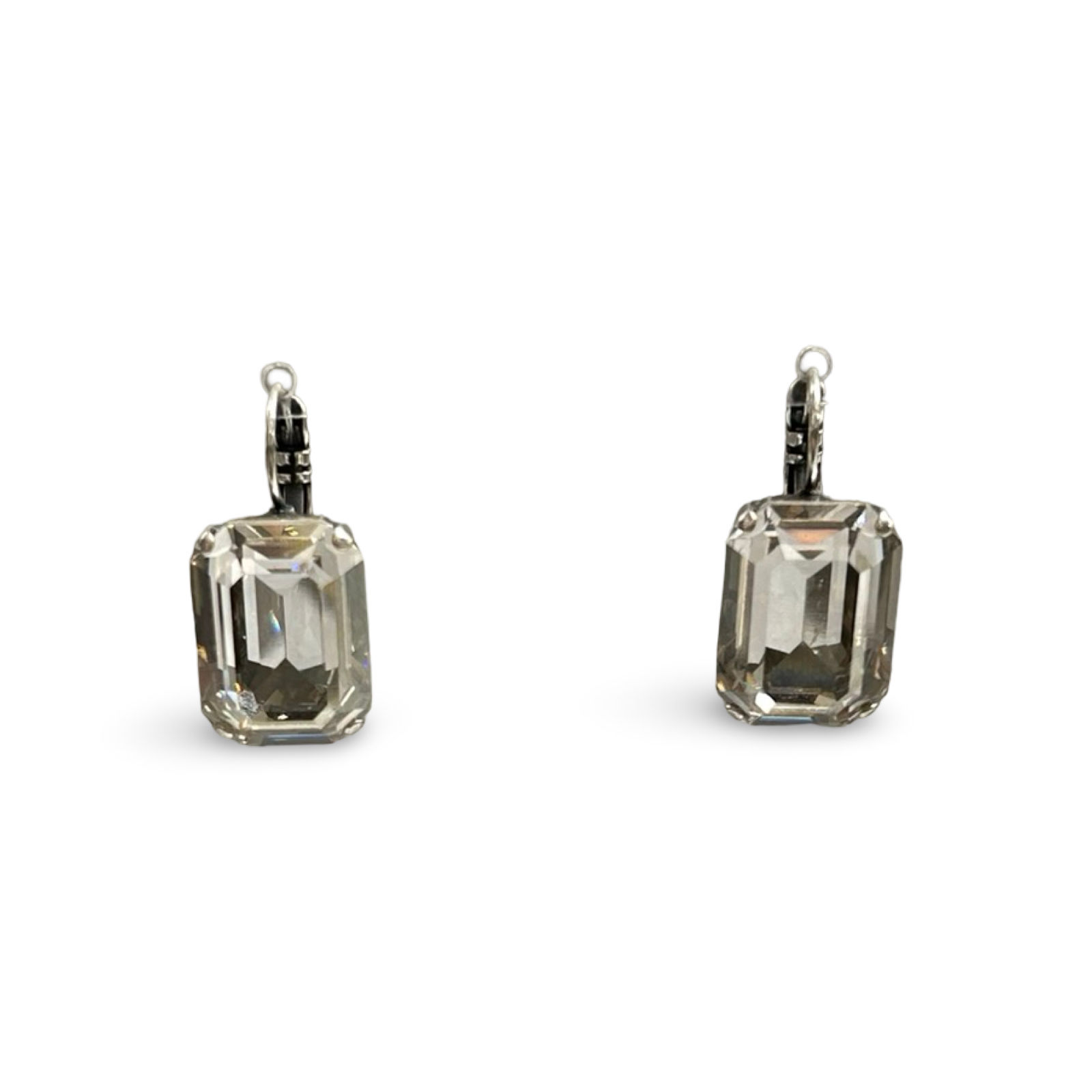Glamorous örhängen - Kristall/Silver
