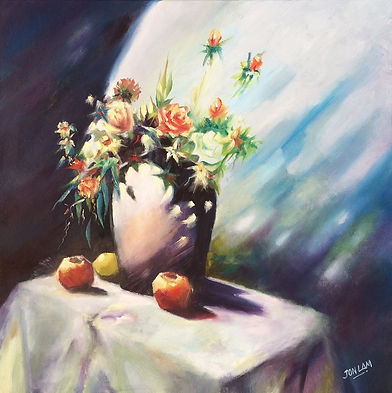 388 Love Blooms 10-01-2018 Oil 60x60.JPG