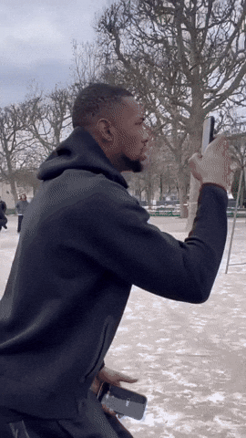 Recording France GIF by NBA.gif