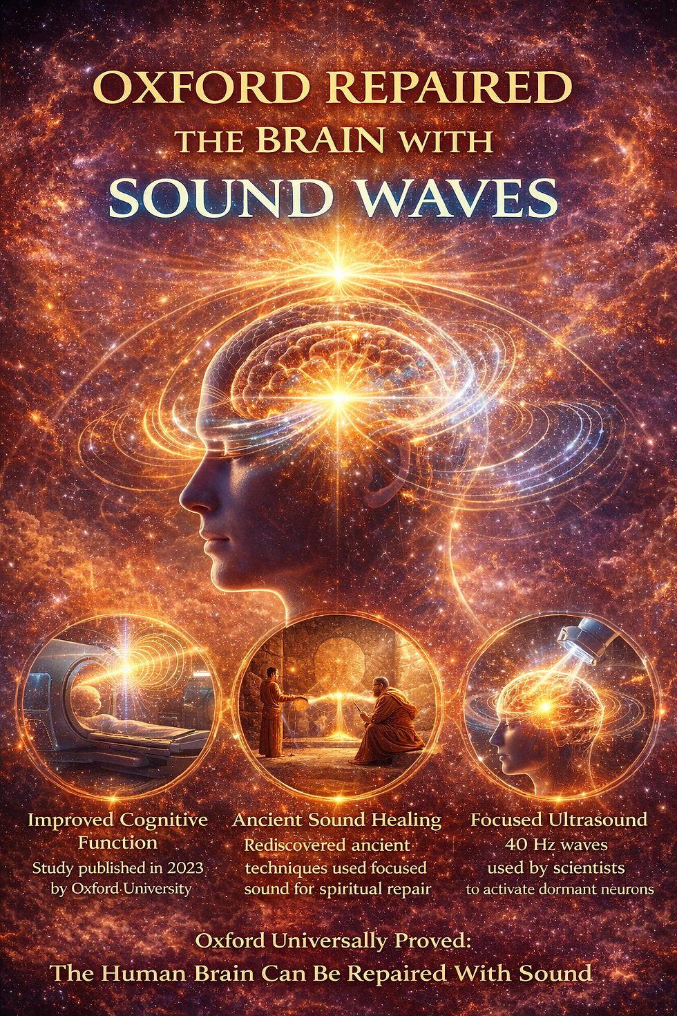 Oxford Repaired the Brain with Sound Waves