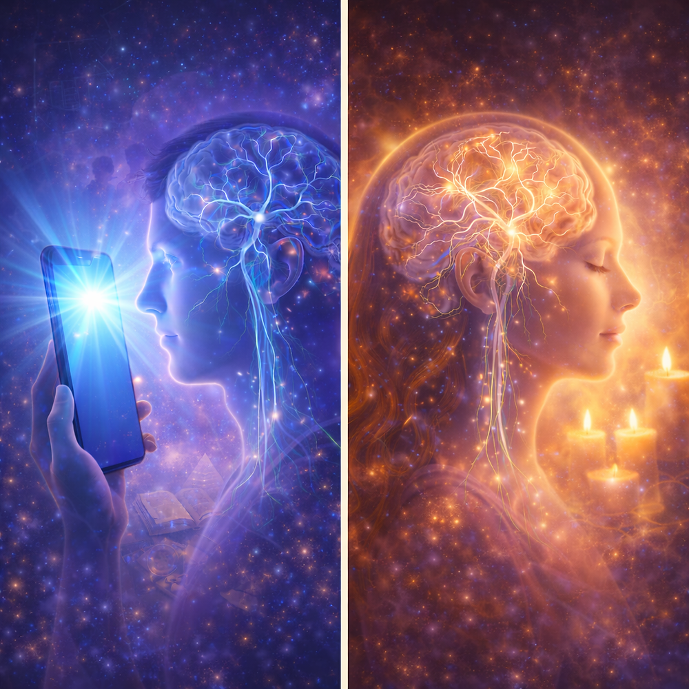 Memory Light Particles Blue Light Blocks Memory