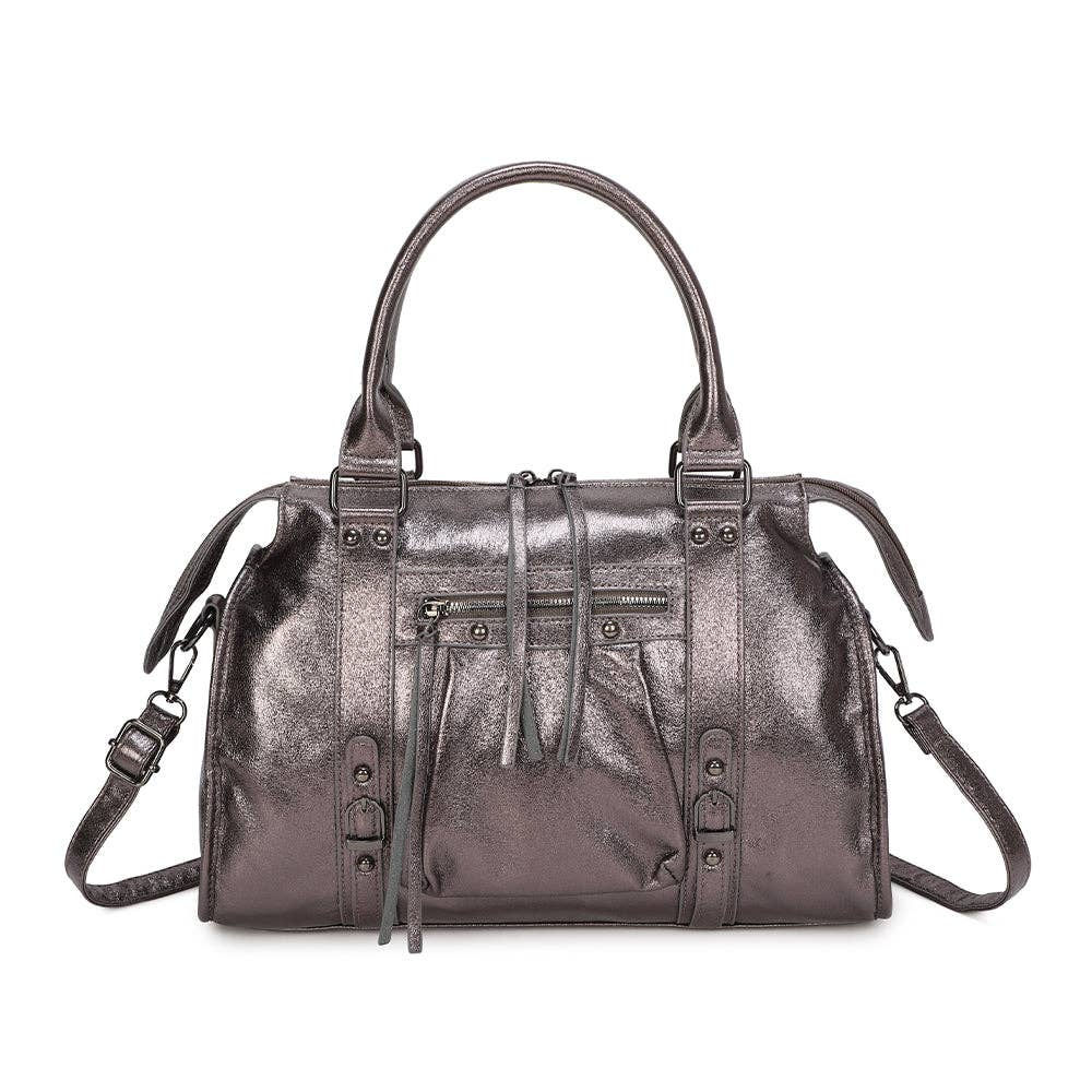 borsa a mano Skyla Metallica Media Dorata