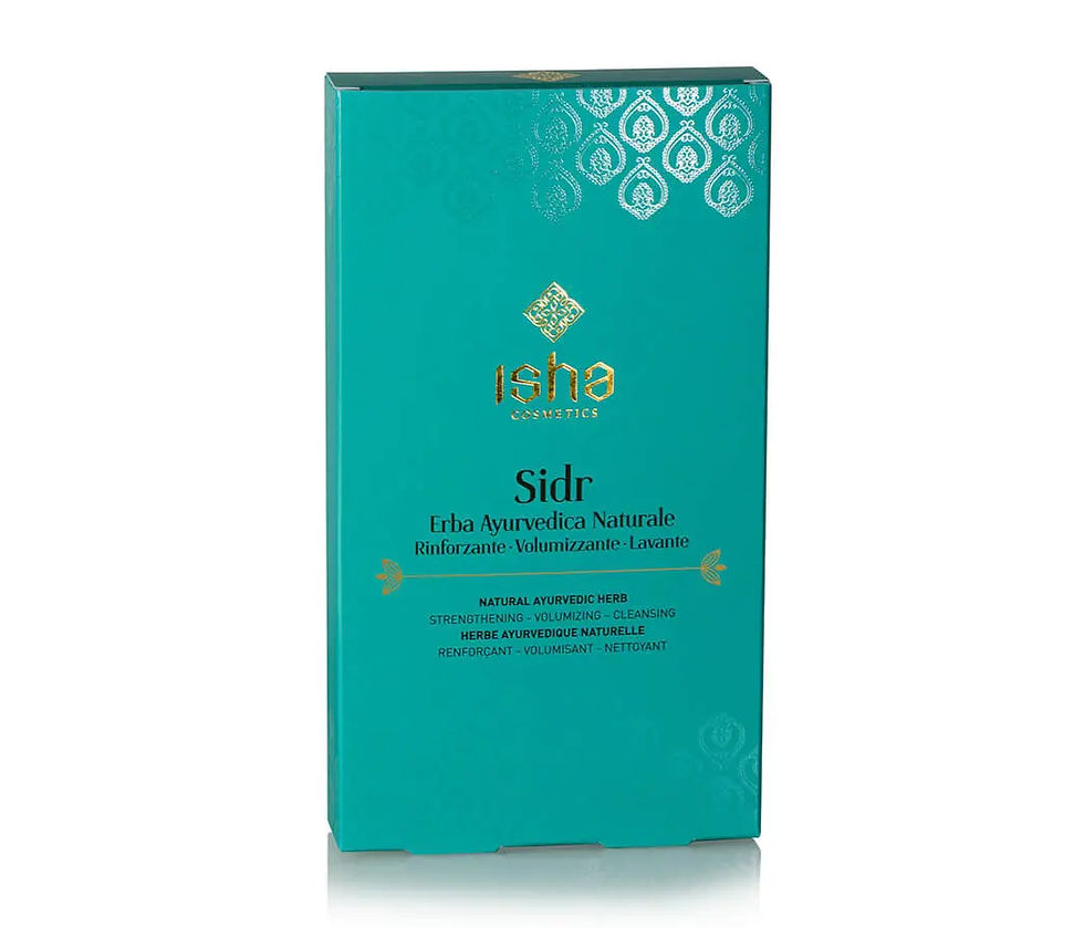 Sidr Splendore: Erba Ayurvedica Naturale per il Lavaggio dei Capelli