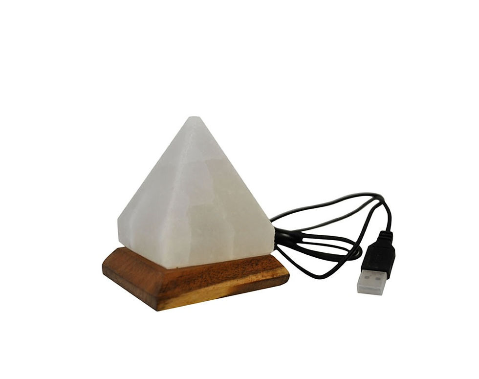 Thumbnail: Lampade di Sale Himalayano USB in Cromoterapia
