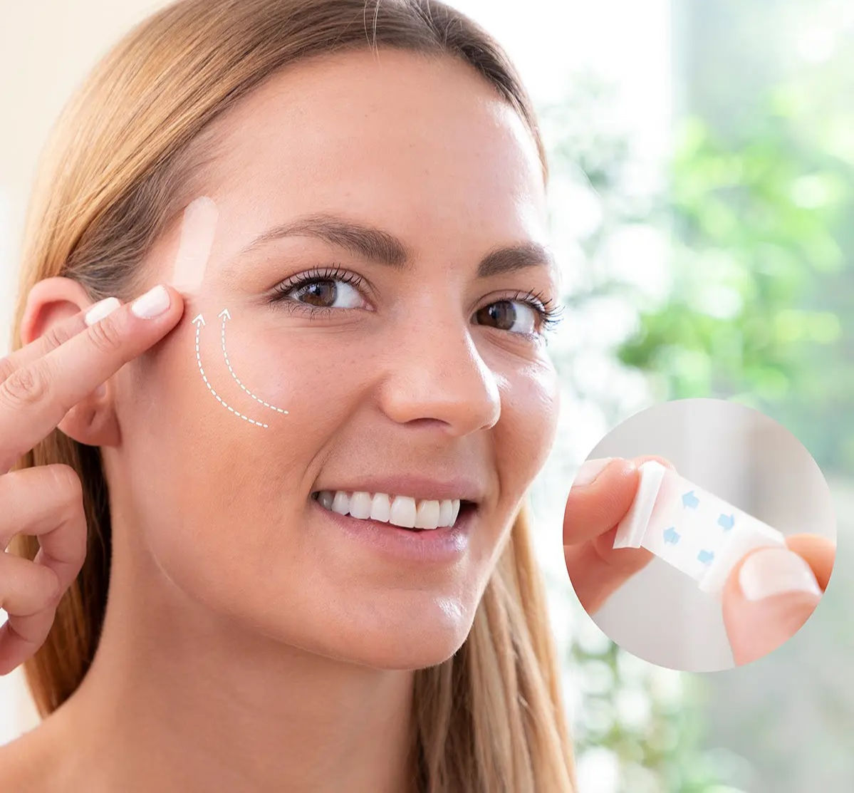 Cerotti adesivi facciali Liftrik: invisibili e facili da applicare, ideali per un lifting immediato – 40 pezzi per un trattam