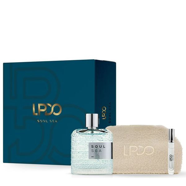 LPDO Cofanetto Soul Sea – Profumo Marino Fresco con Pochette e Travel Size