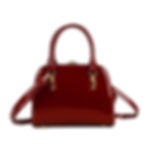 Sofyra – Borsa Ultra-Chic Verniciata con Chiusura Gioiello Floreale