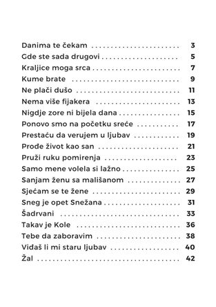 Saban Saulic-notna knjiga br. 3-Forspilko notni zapisi-note za harmoniku