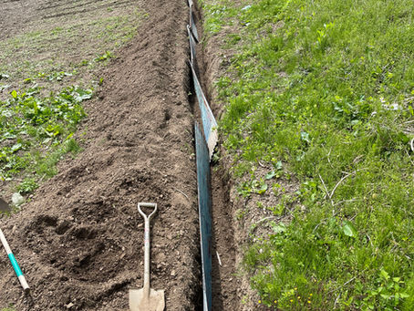 畑の前の畑！着々と進行中!(^^)!