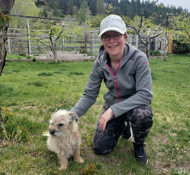 Myself with company mascot Wally