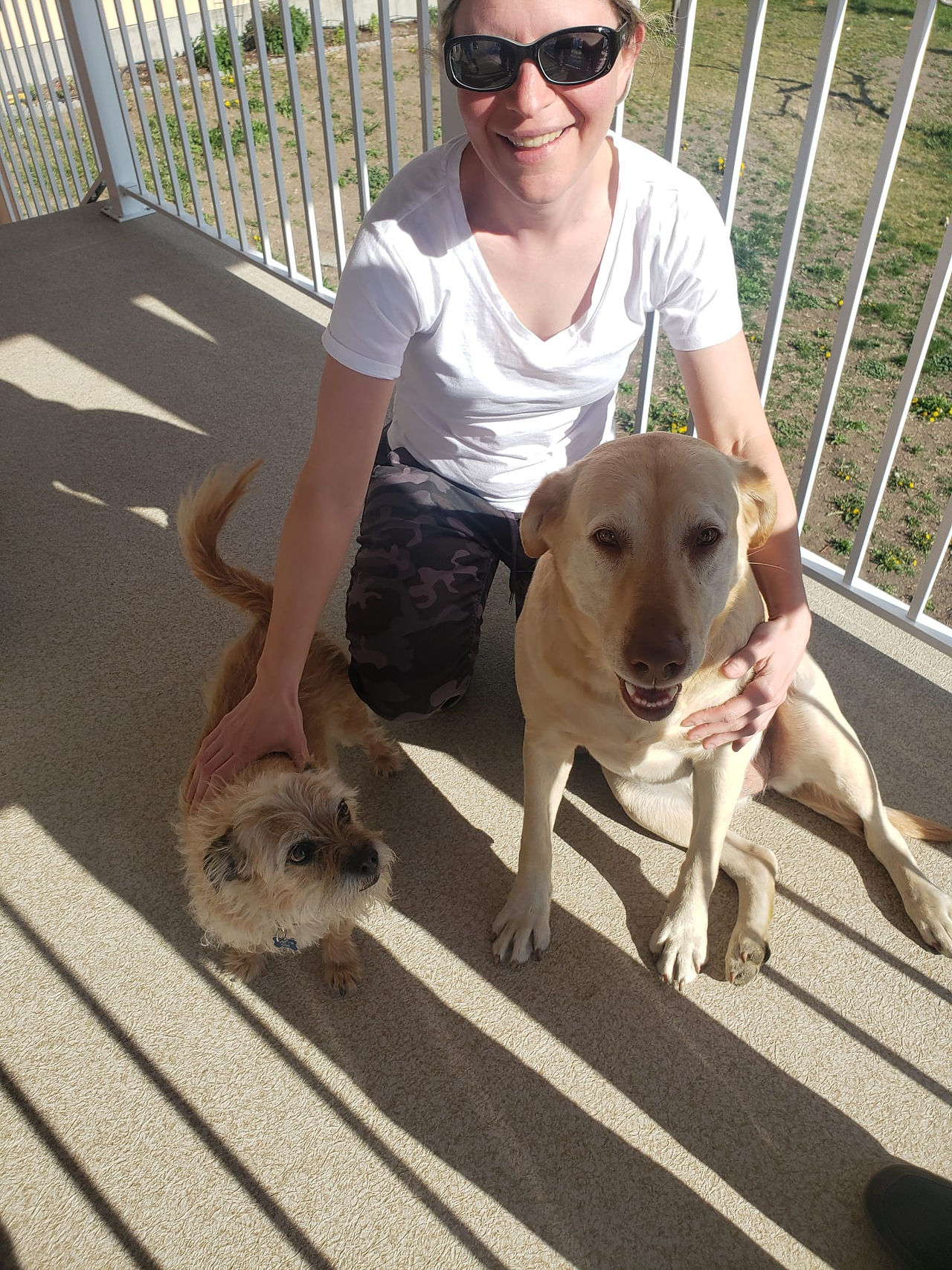 My furry friends Wally and Sailor