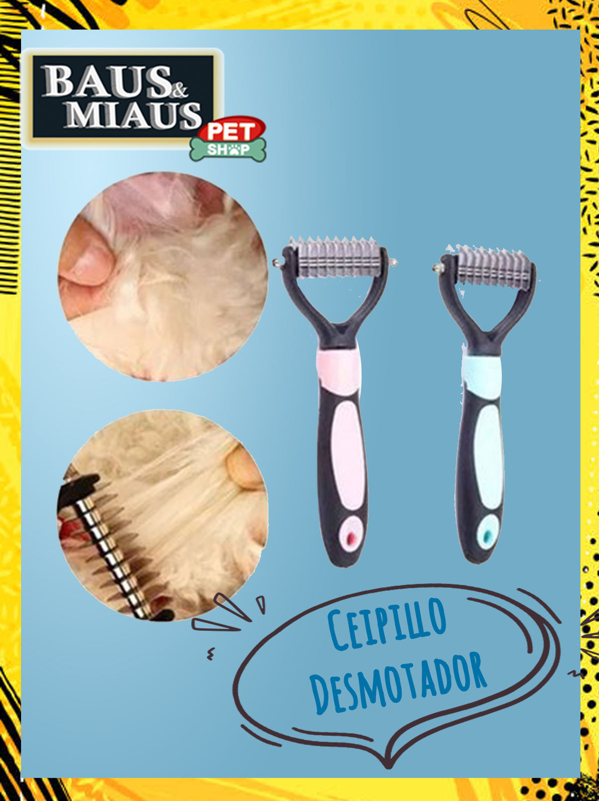 CEPILLO DESMOTADOR