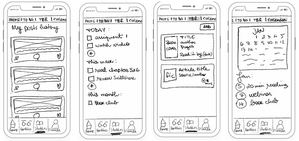 Lo Fi Wireframes - Studies.png