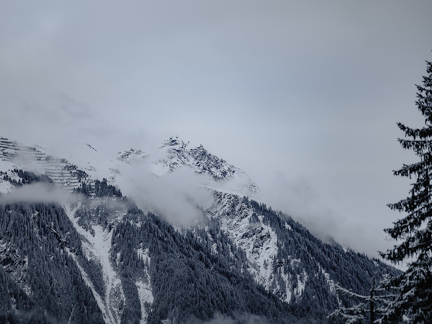 Winter Berge Montafon Silvretta Montafon