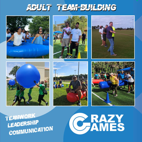 Adult TeamBuilding Crazy Games FL
