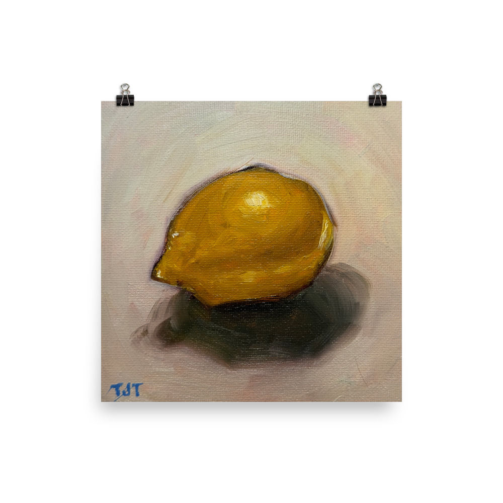 Make Lemonade (Photo Paper Poster)