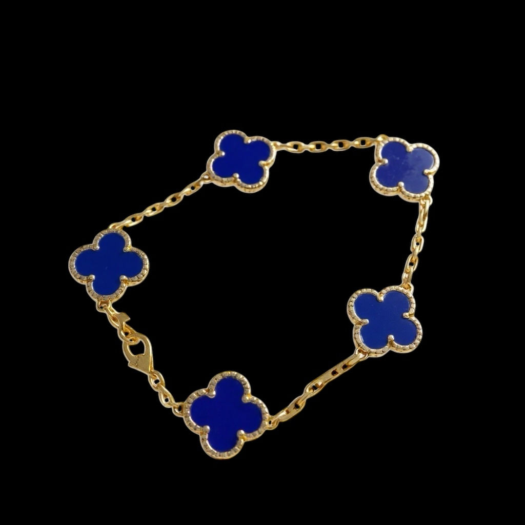 Clover  18KT Gold Bracelet