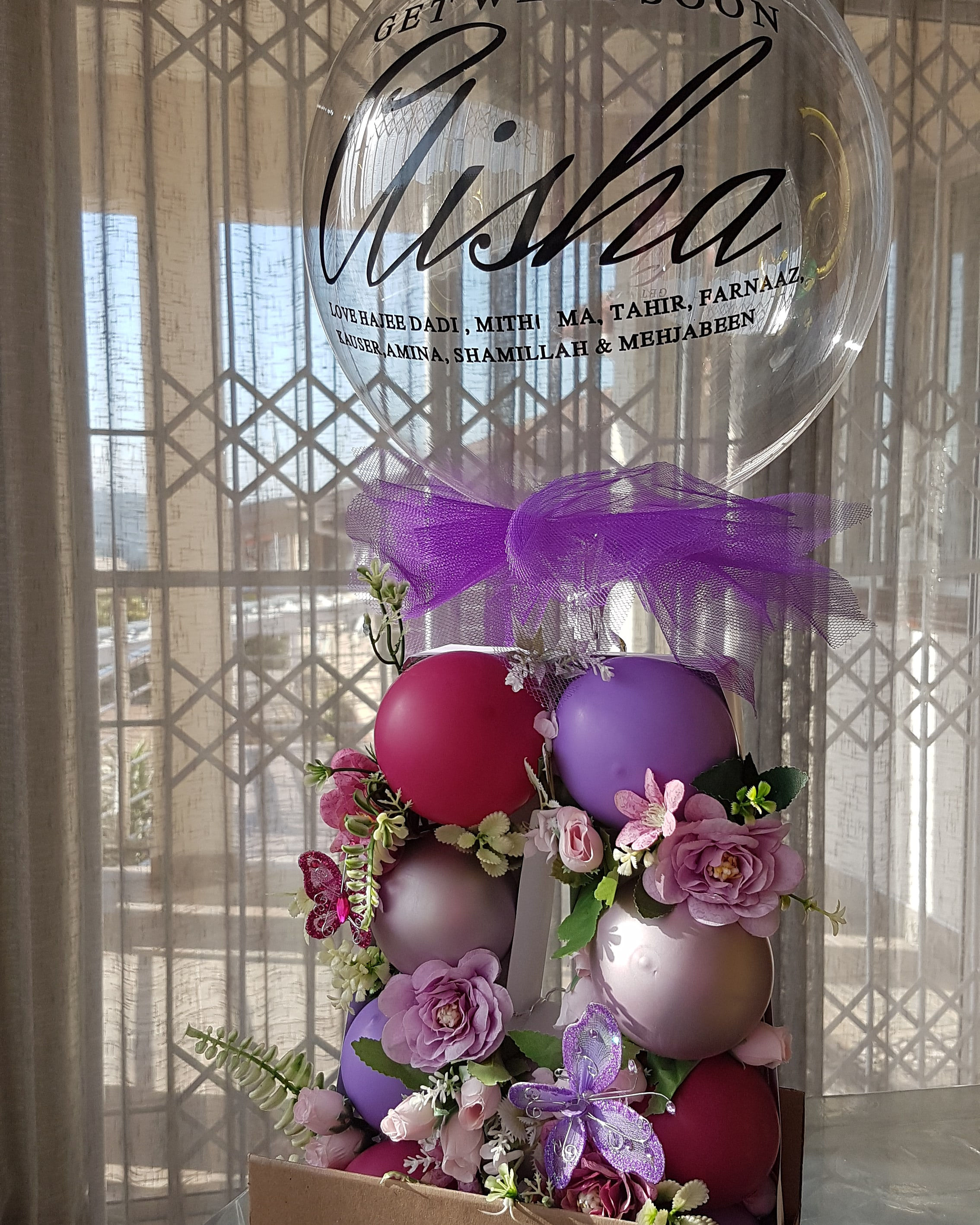 Letter Bubble Bouquet