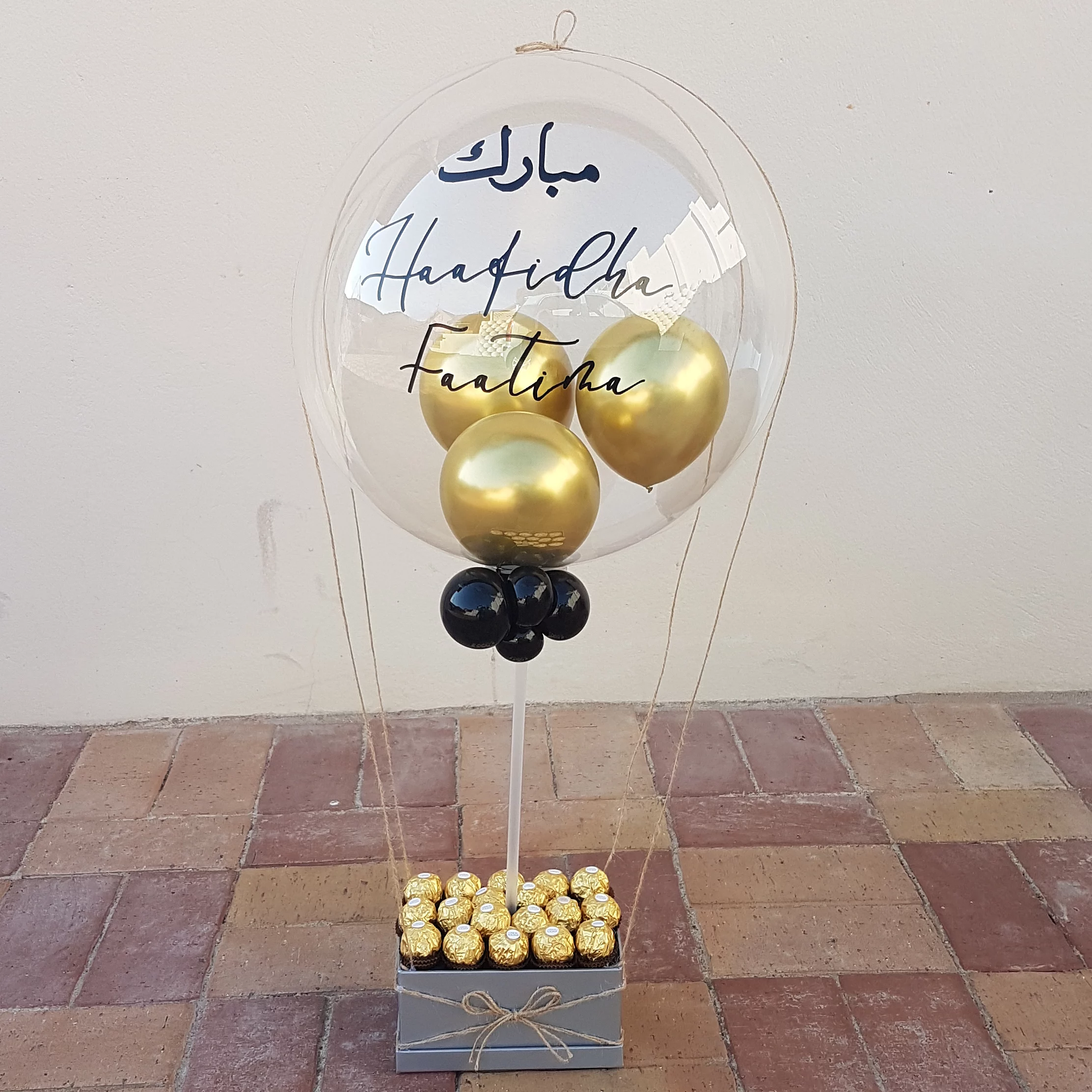 Luxury Chocolate Hot Air Balloon (Ferrero Rocher)