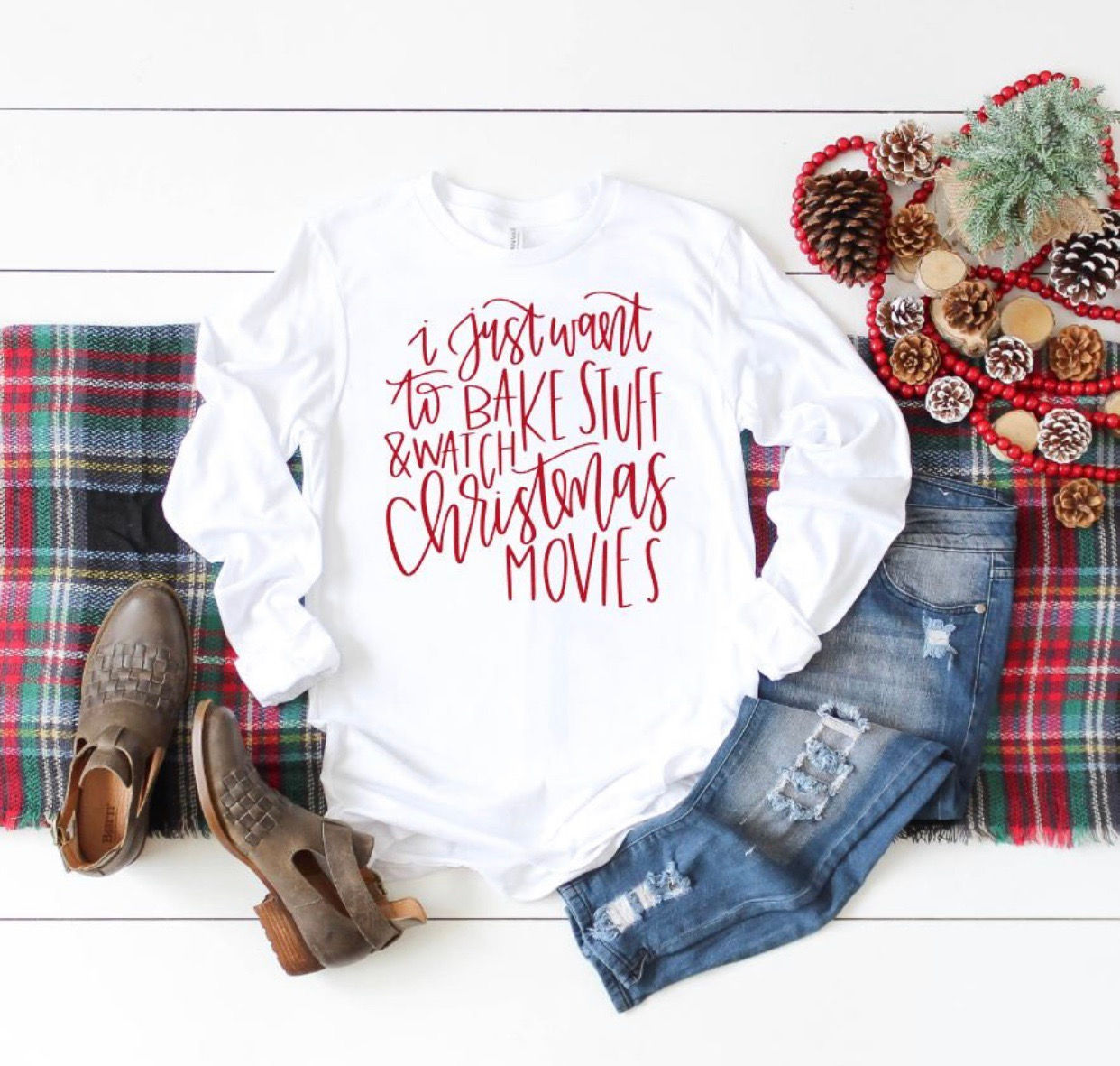 Bake stuff and watch movies