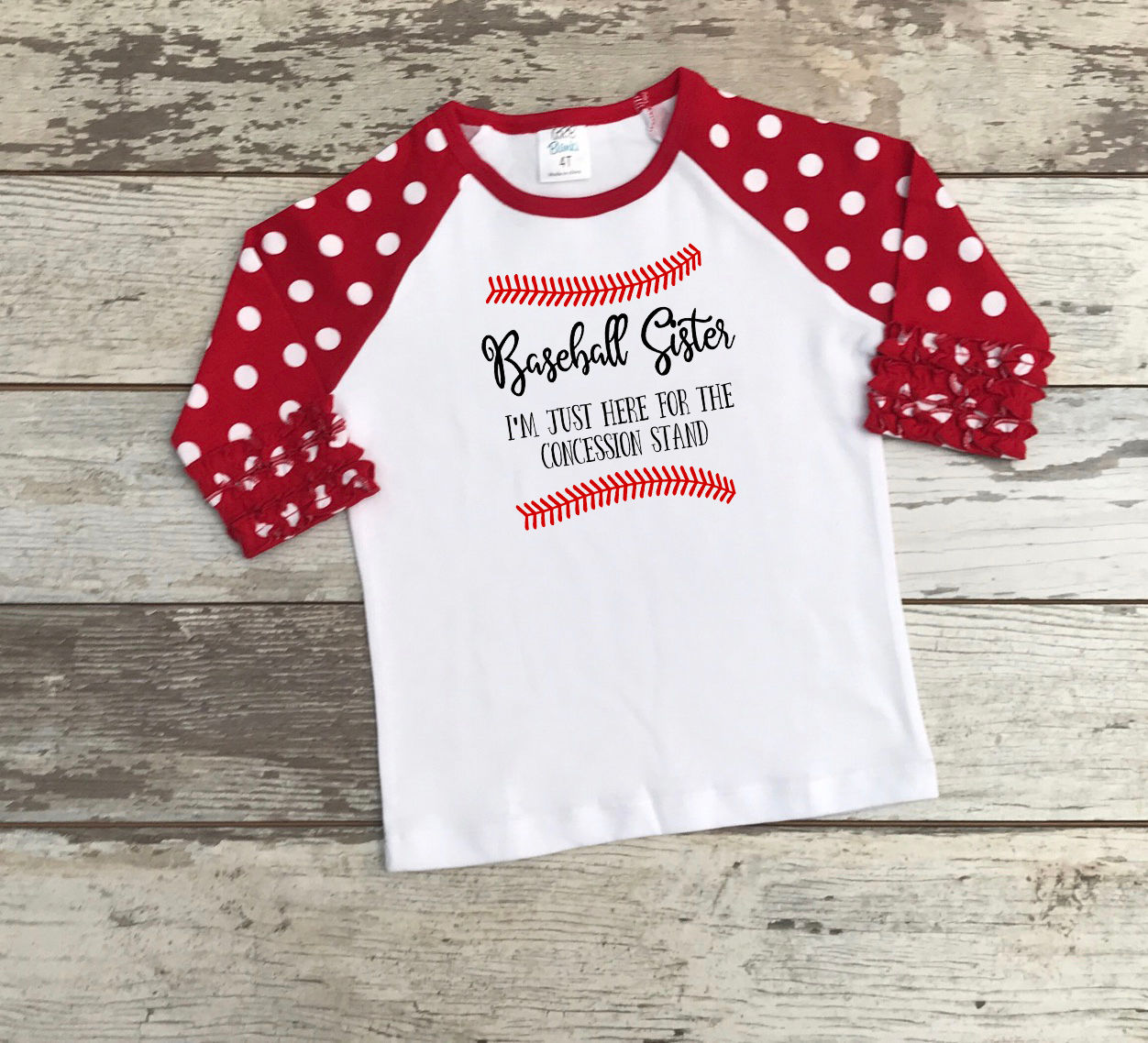 Baseball Sister Raglan