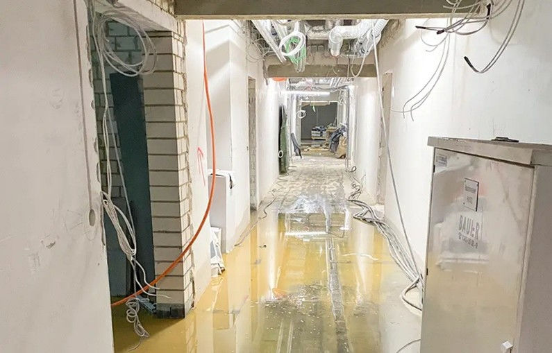Sous-sol inondé