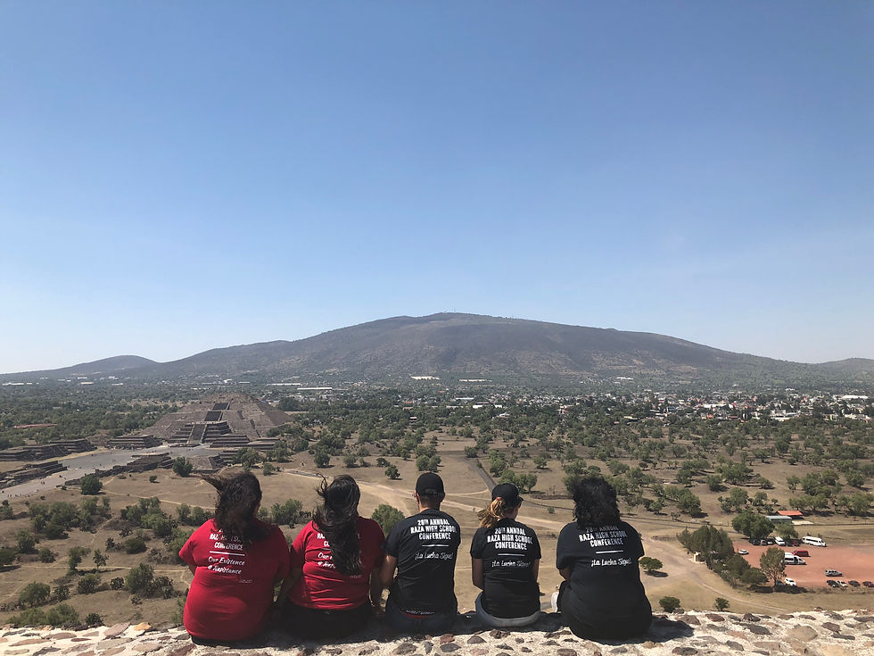On top of Teotihuacan