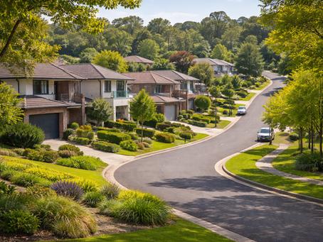 Baulkham Hills Sydney residential street family homes suburb