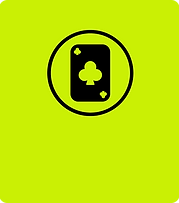 An icon of a playing card representing the live casino games with real dealers.