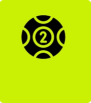 An icon of a lottery ball representing lottery games like Toto and Magnum.