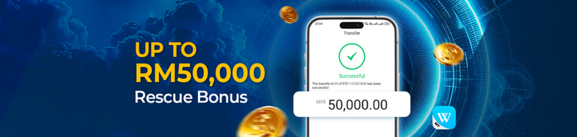 Up to RM50000 Rescue Bonus