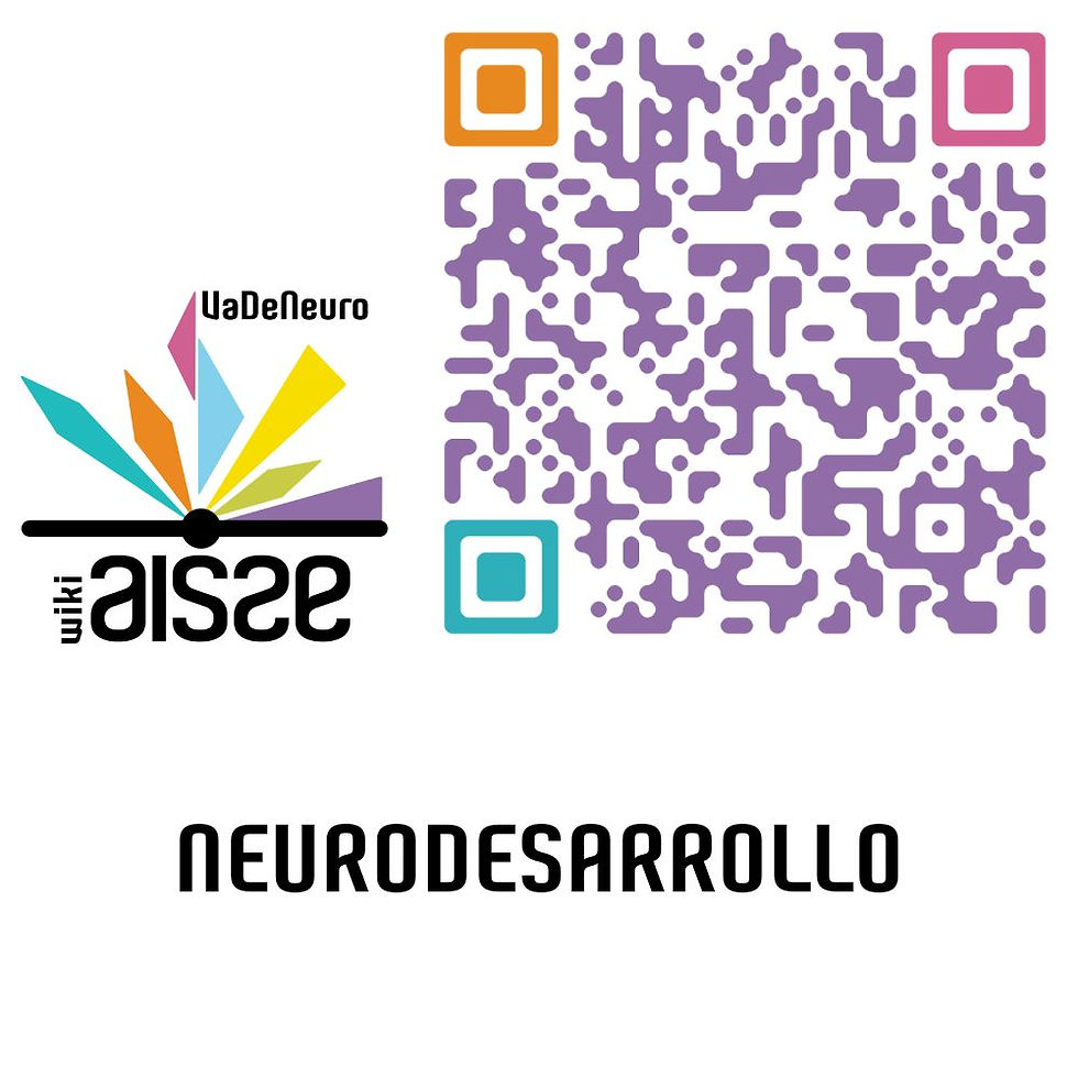 Código QR de la entrada sobre neurodesarrollo